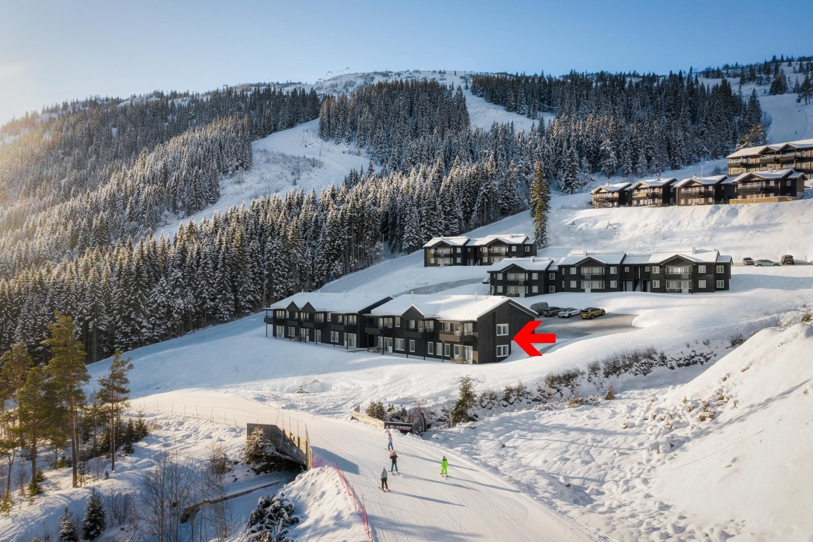 Nydelige fritidsleiligheter under bygging, like ved skiløypa. Fantastisk Ski in - Ski out! Galleribilde