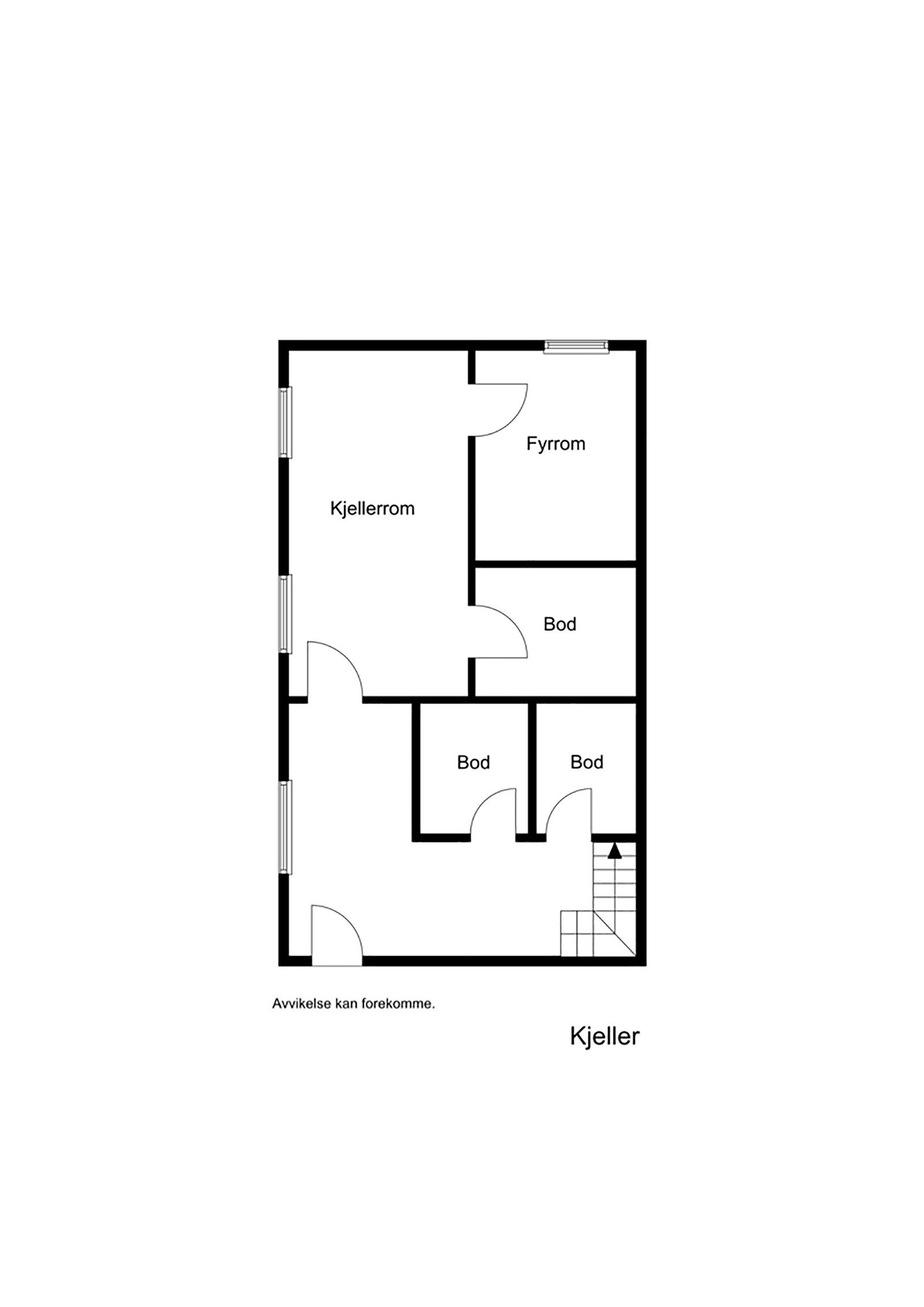 Plantegning Kjeller Galleribilde
