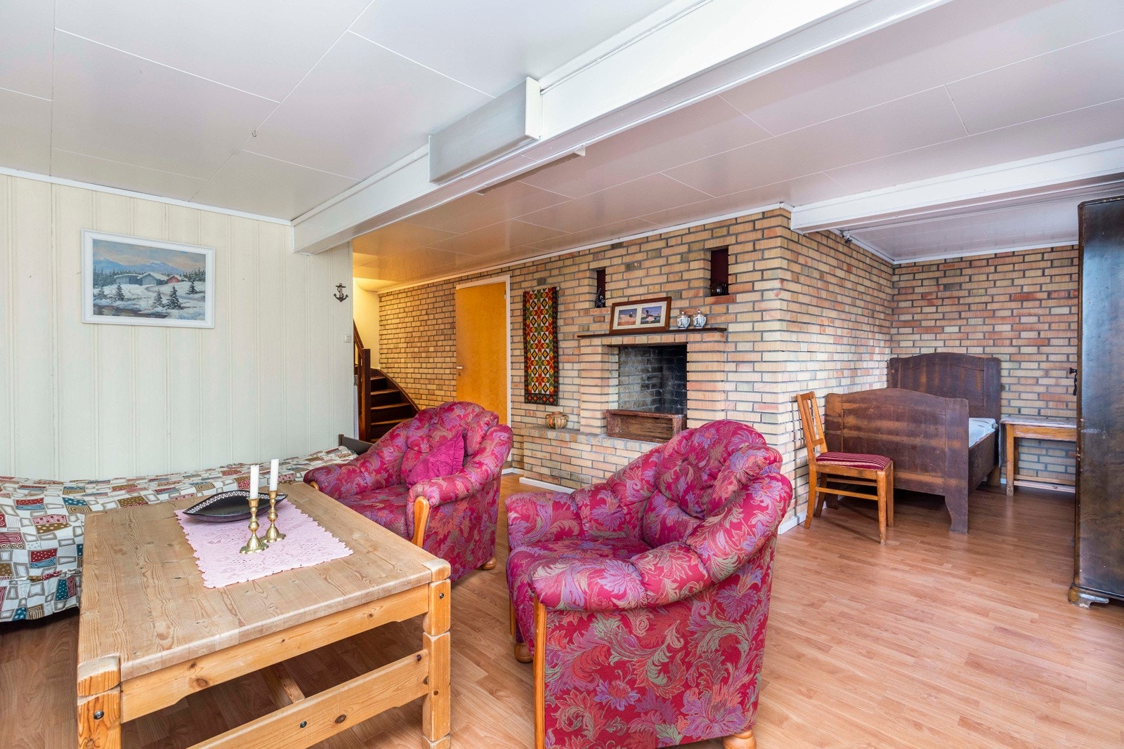 Kjellerstue. Galleribilde