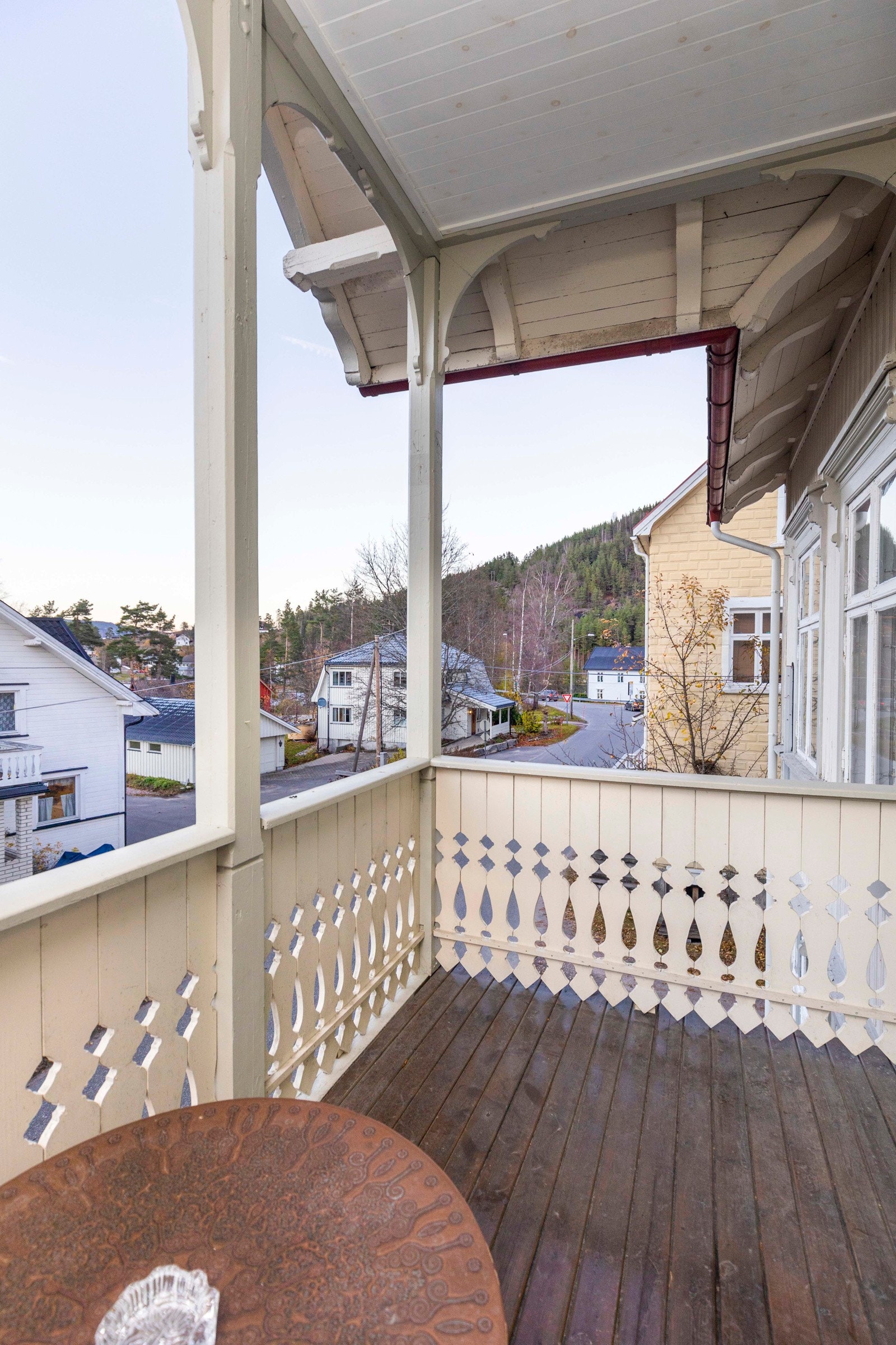 Utsikt fra balkong i 2.etg Galleribilde