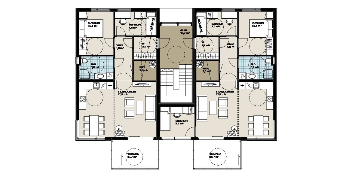 Planskisse 2. etasje Galleribilde