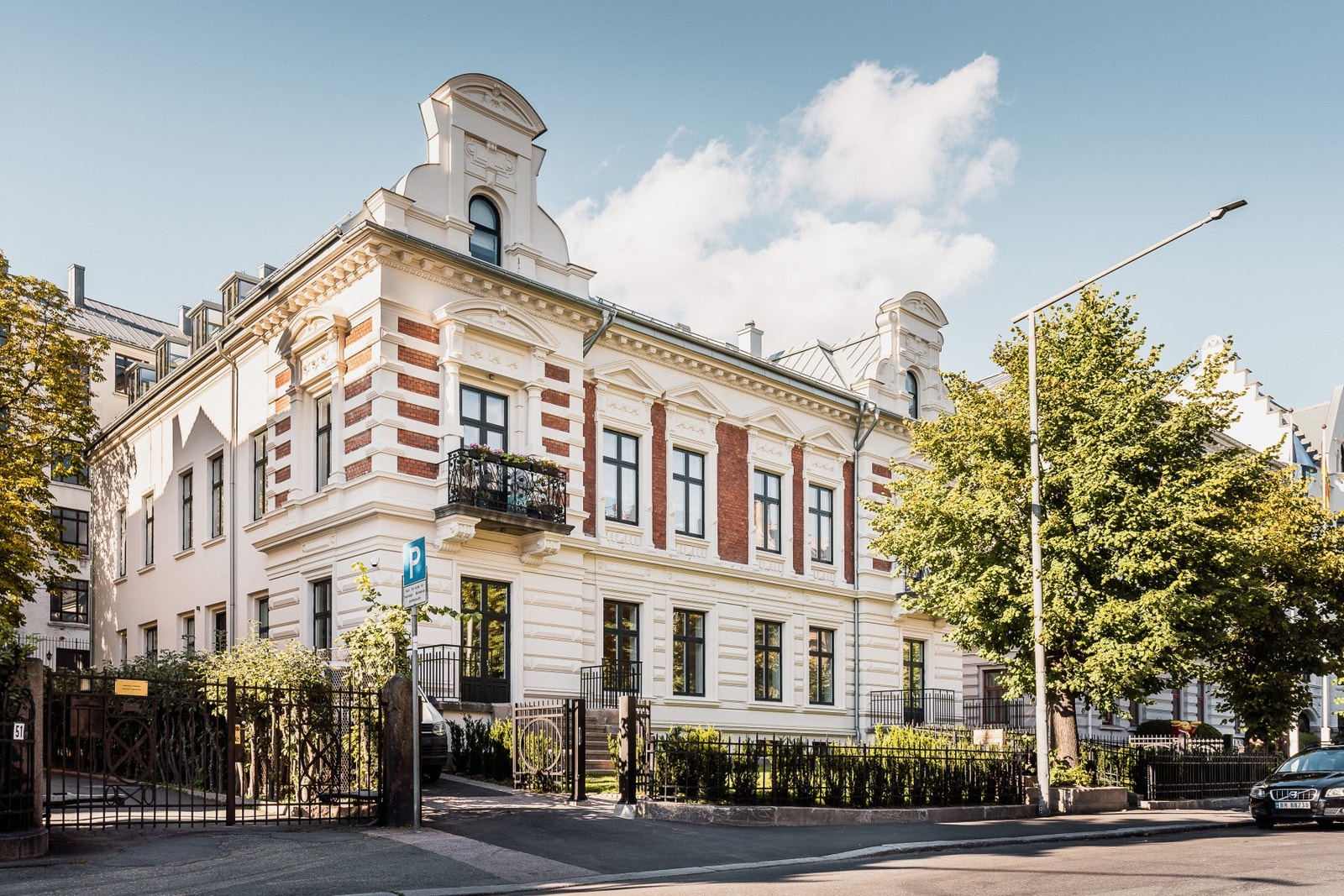 Ettertraktet beliggenhet i Oscars gate på Frogner. Galleribilde