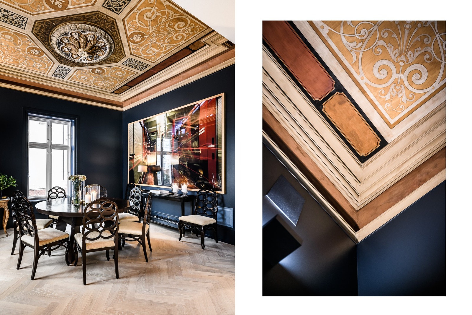 Et nydelig hjem med high-end innredning og eksklusivt preg. Galleribilde