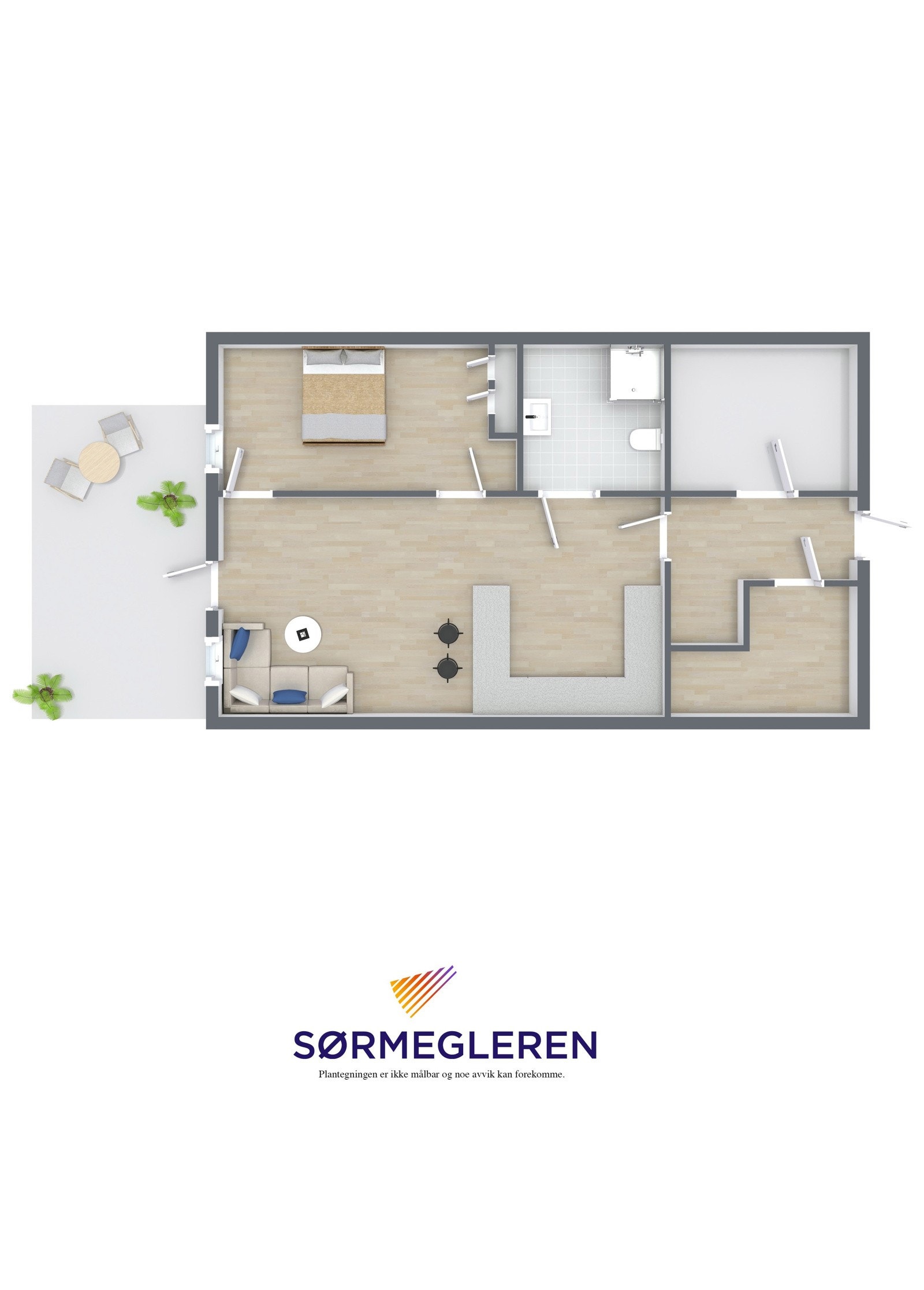 Plantegning Galleribilde