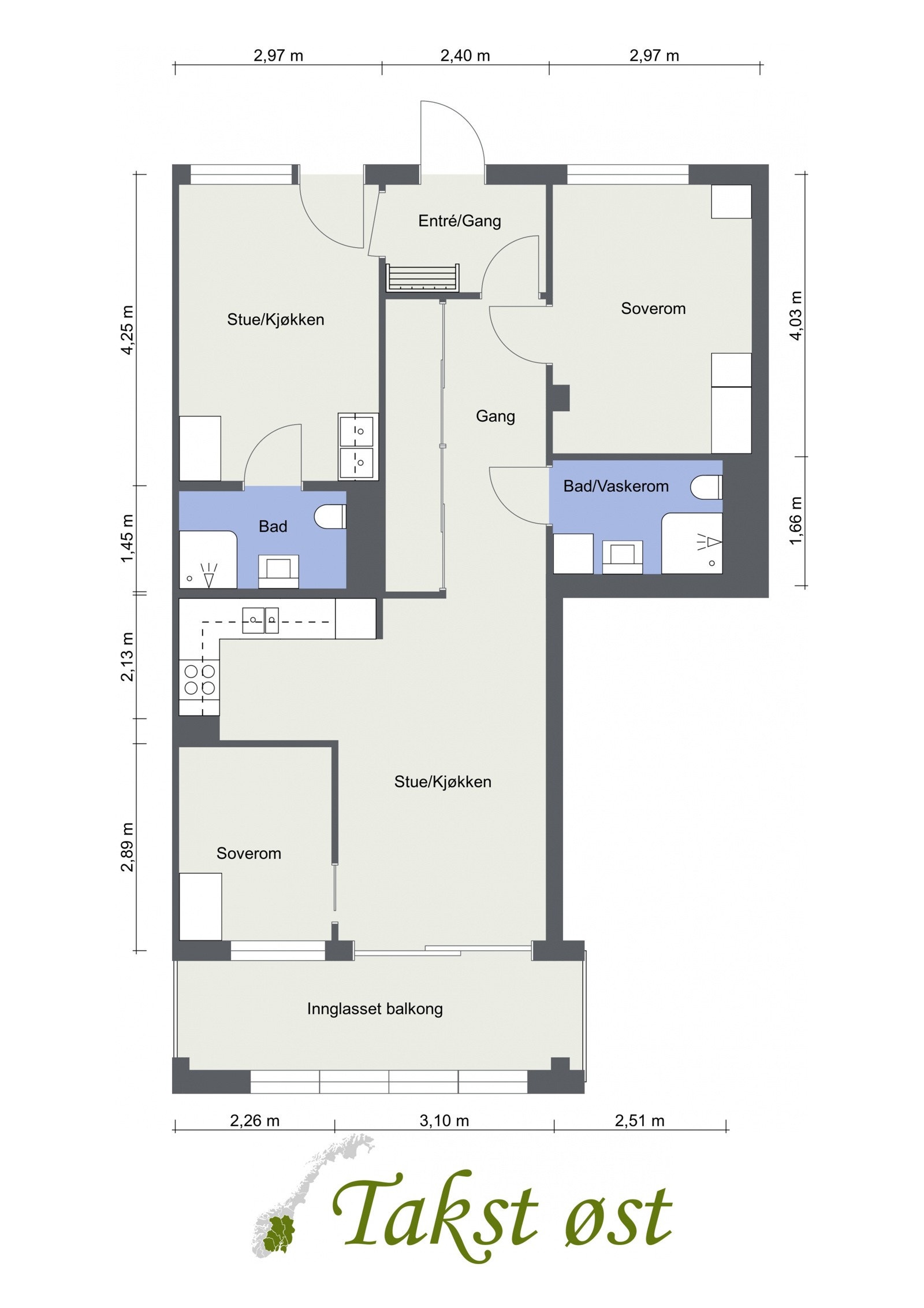 Plantegning. Galleribilde