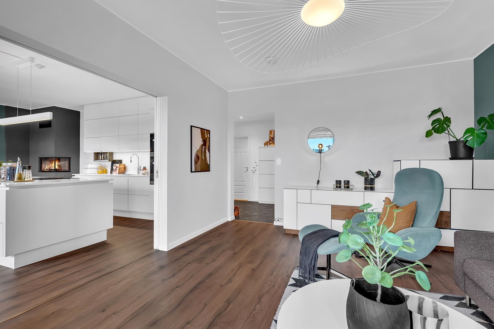 I stuen får man raskt godfølelsen og vil føle seg hjemme! Galleribilde