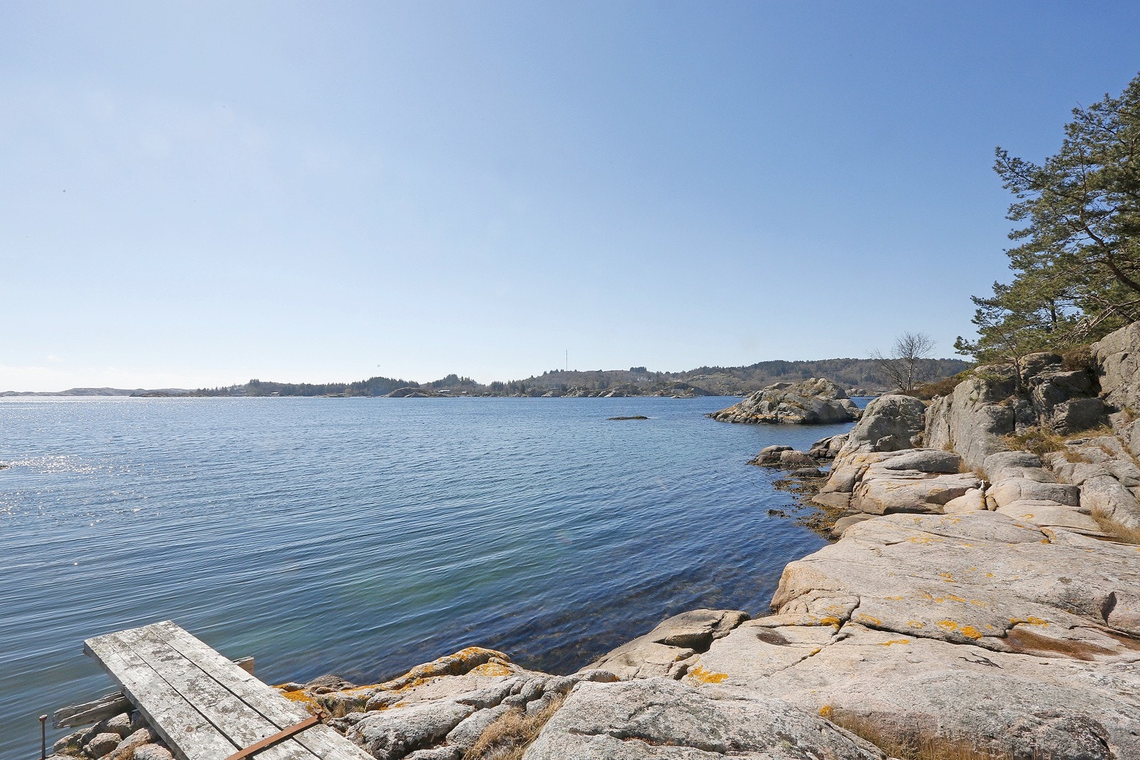 Badeplass / svaberg Galleribilde
