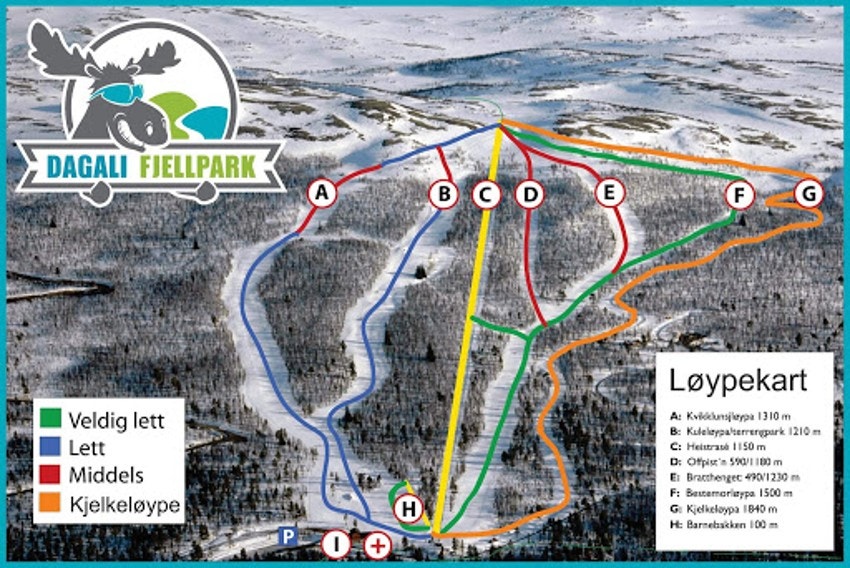 Dagali Fjellpark Galleribilde