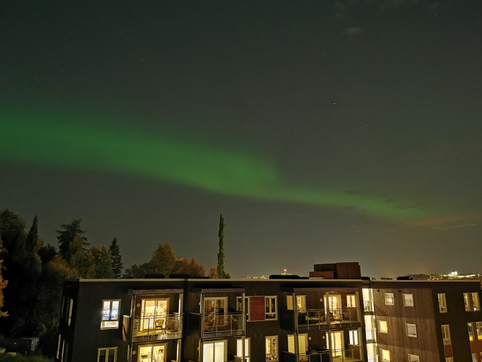 Selgers private bilde av nordlys Galleribilde