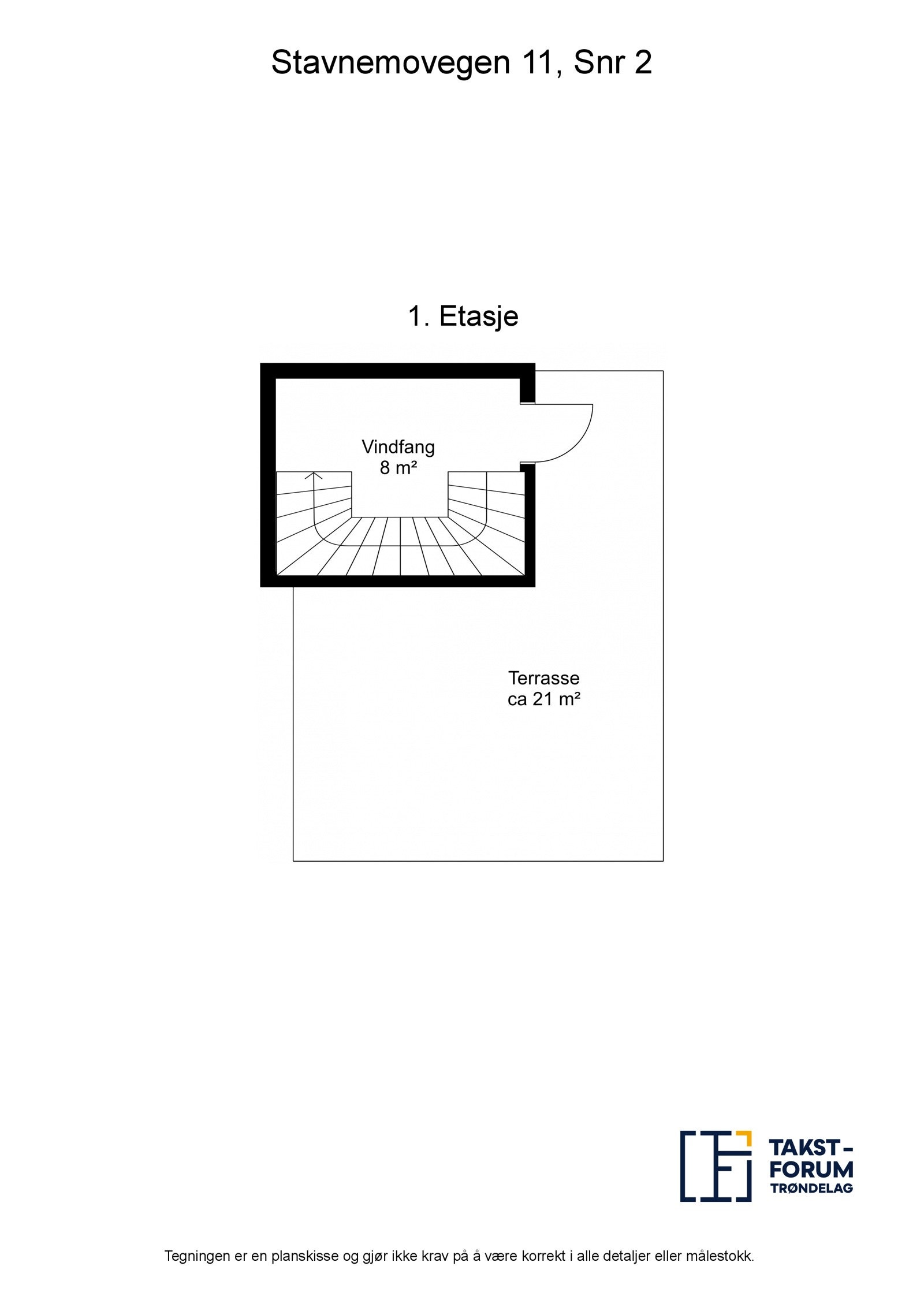 Planskisse 1. etasje Galleribilde
