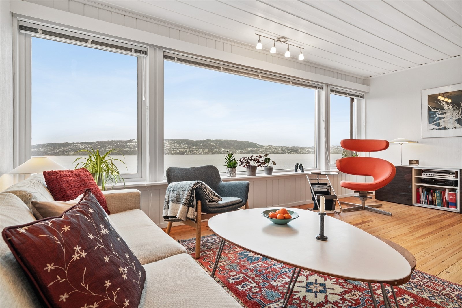 Praktfulle utsiktsforhold. Galleribilde