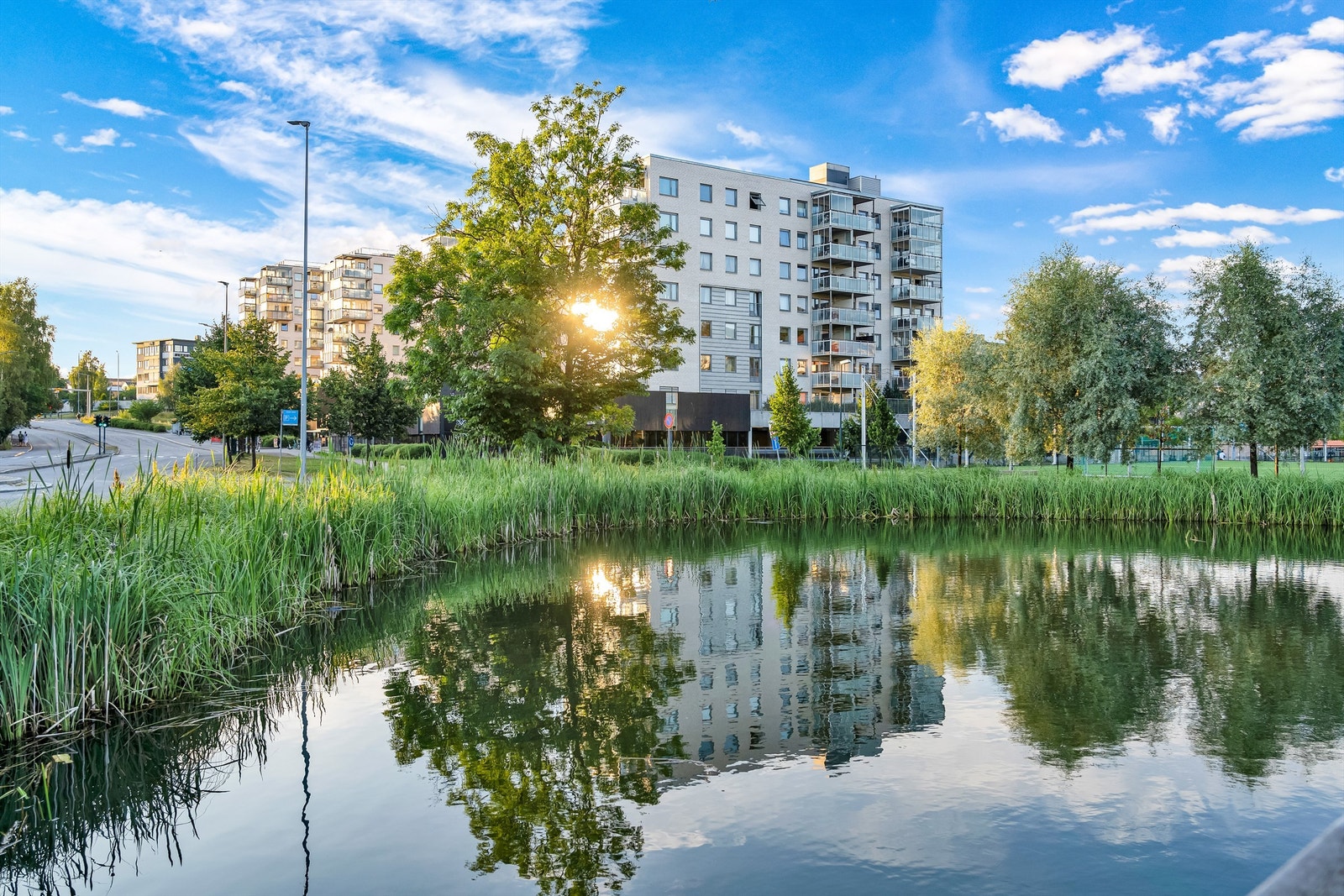 Teglverkstomten er et fint samlingssted. Galleribilde