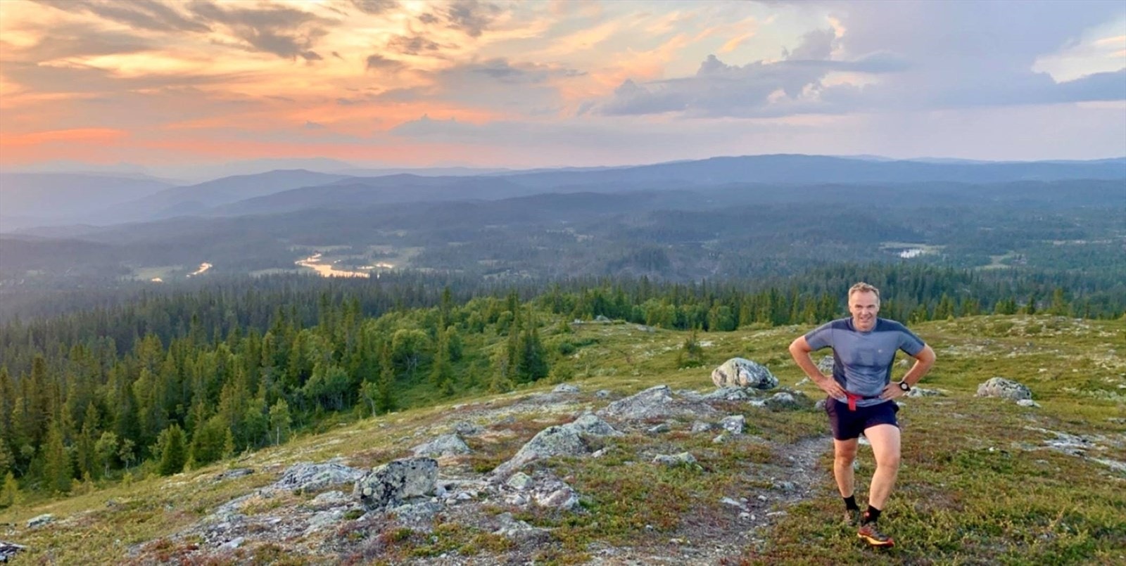 Selgers bilde fra en tur opp til Tverrlifjellet. Galleribilde