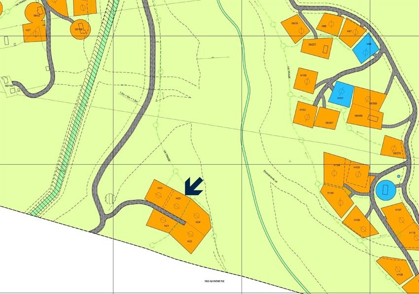 Tomt H23 - Prisantydning kr. 800.000,- Galleribilde