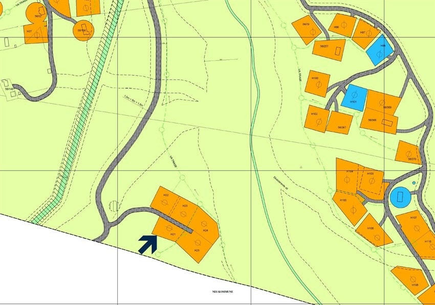 Tomt H21 - Prisantydning kr. 950.000,- Galleribilde