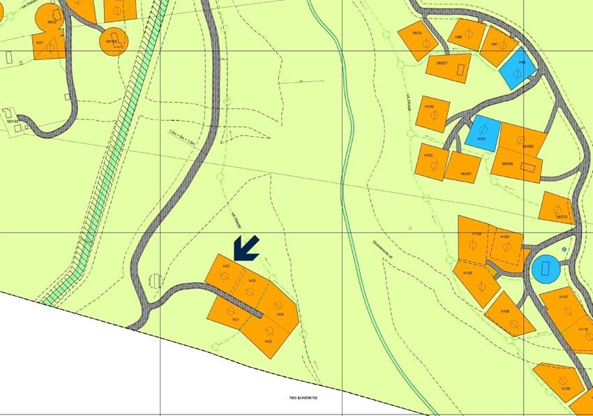 Tomt H22 - Prisantydning kr. 800.000,- Galleribilde