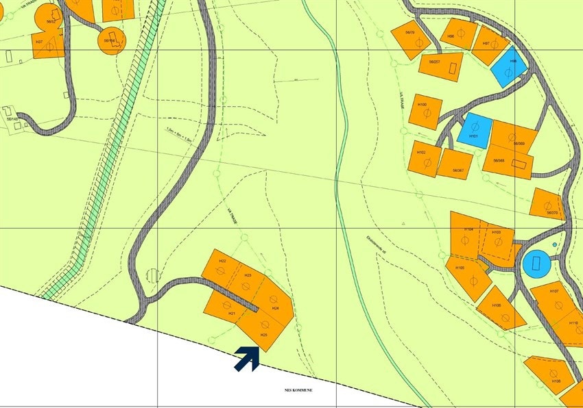 Tomt H25 - Prisantydning kr. 950.000,- Galleribilde