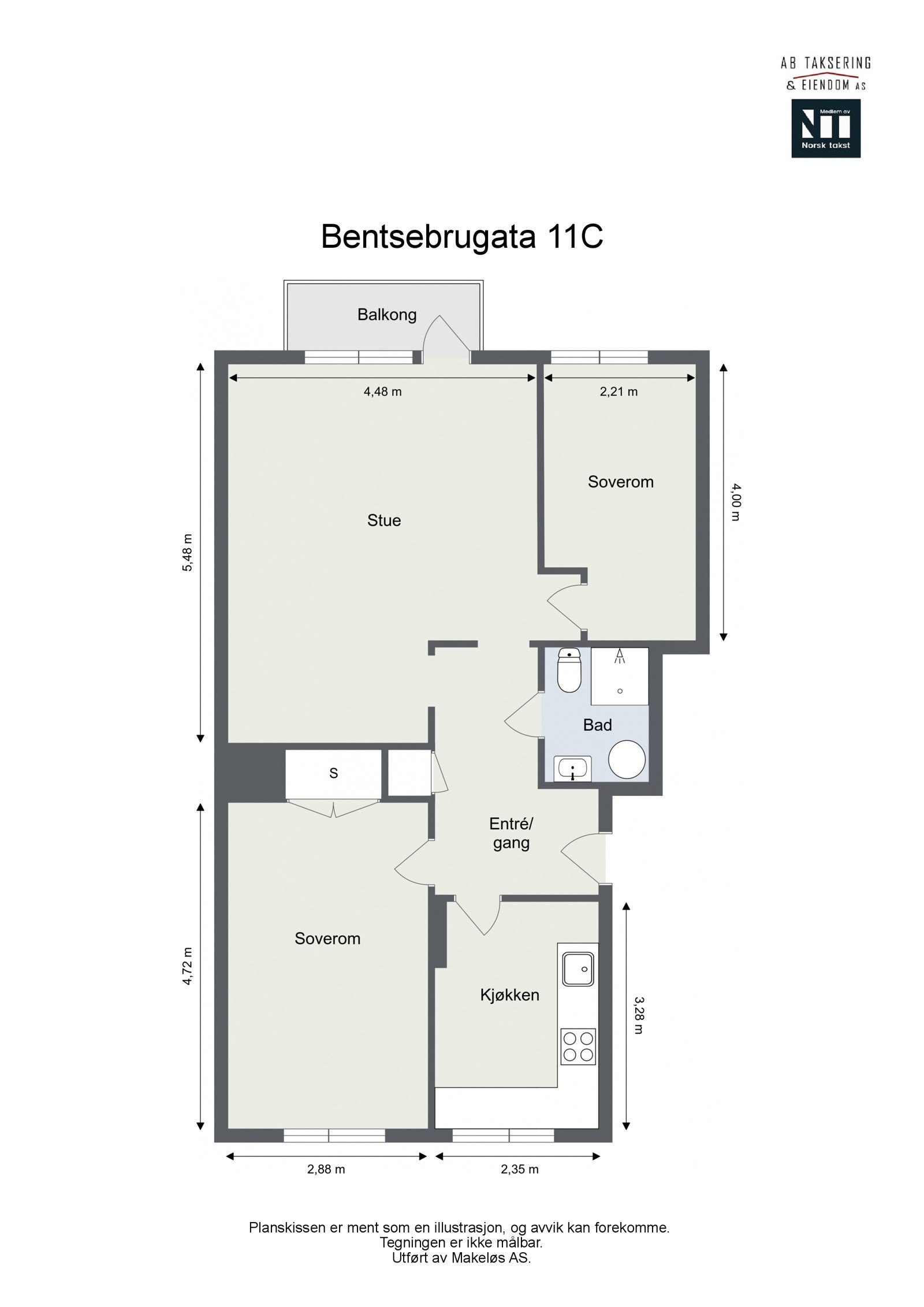 Dagens planløsning Galleribilde