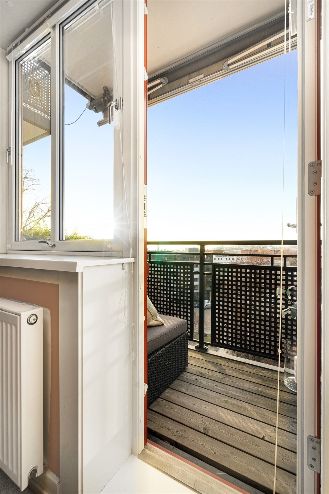 Utgang til balkongen. Galleribilde