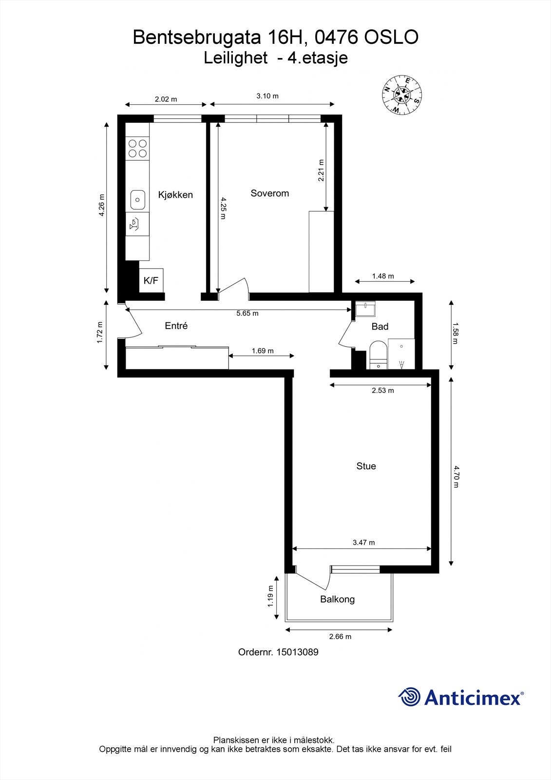 Plantegning. Galleribilde