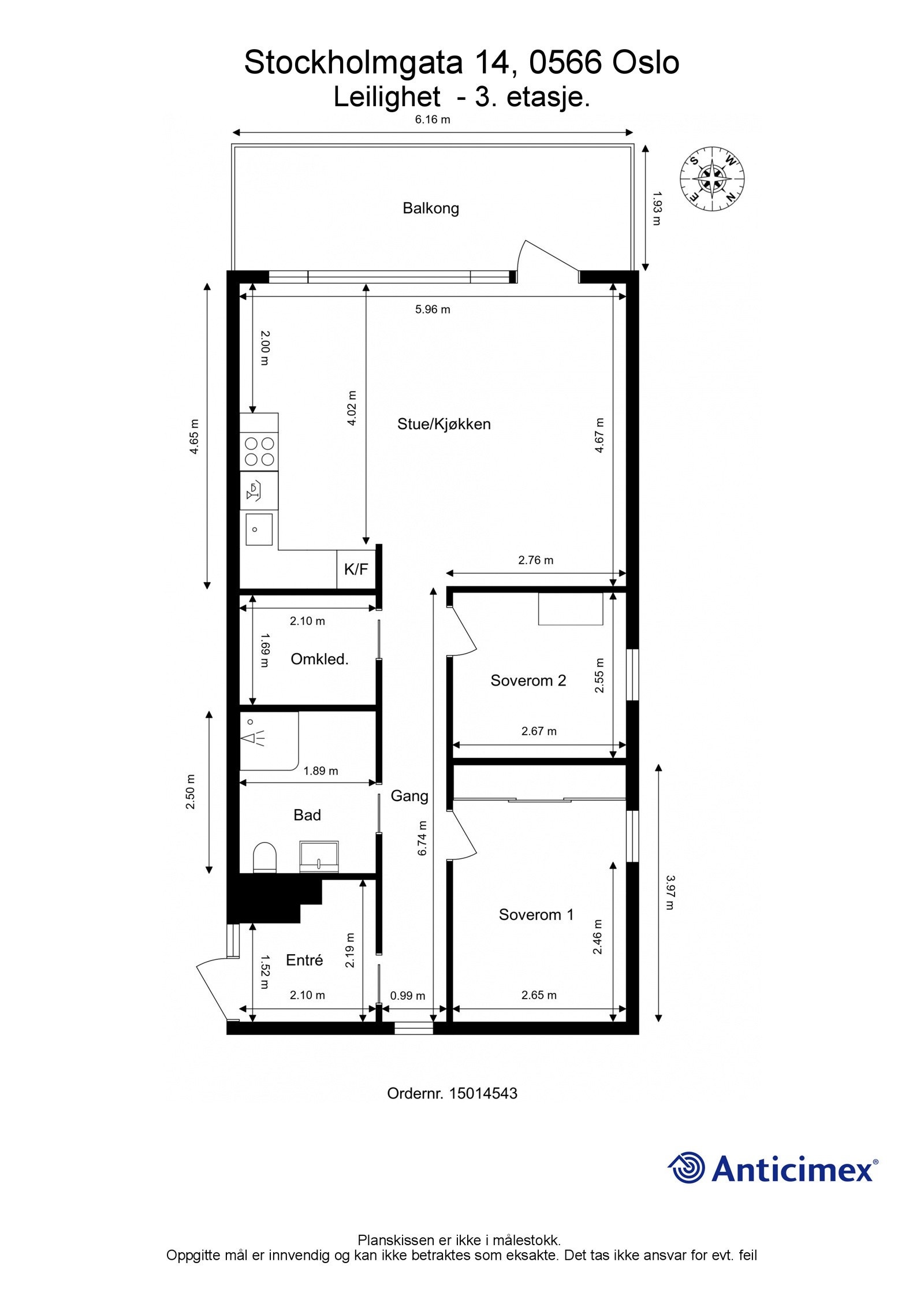 Planskisse. Galleribilde