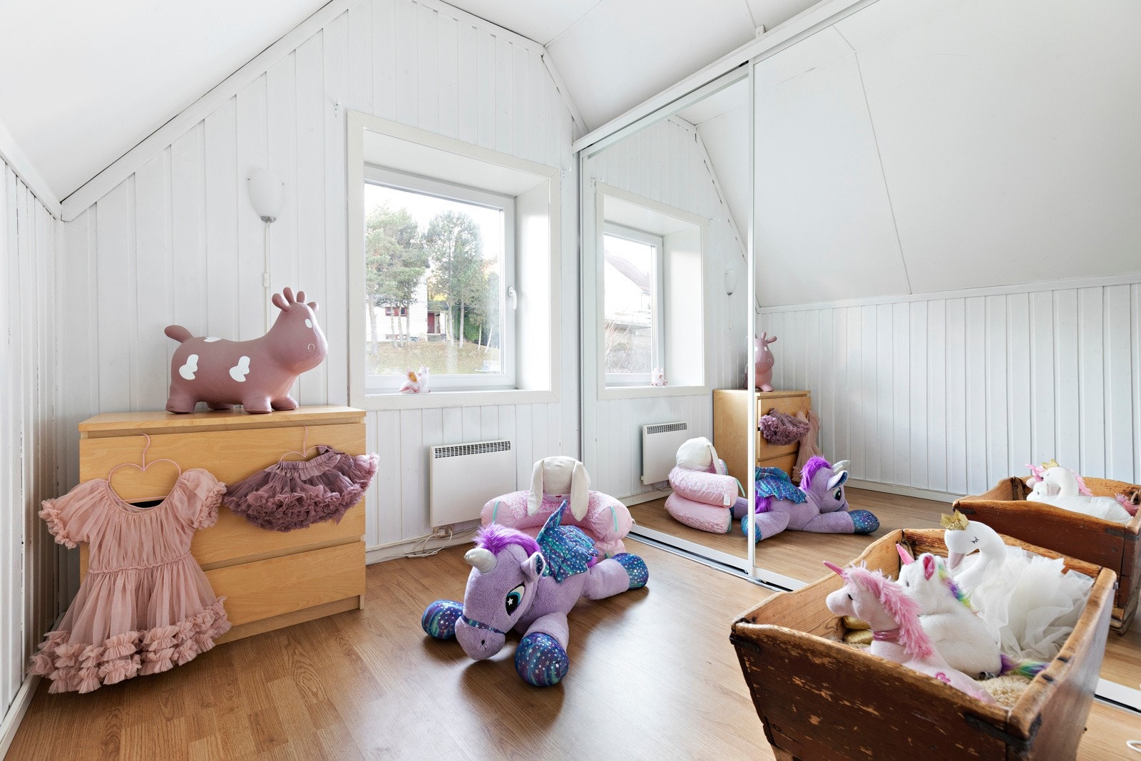Det andre soverommet er godt egnet til barnerom. Galleribilde