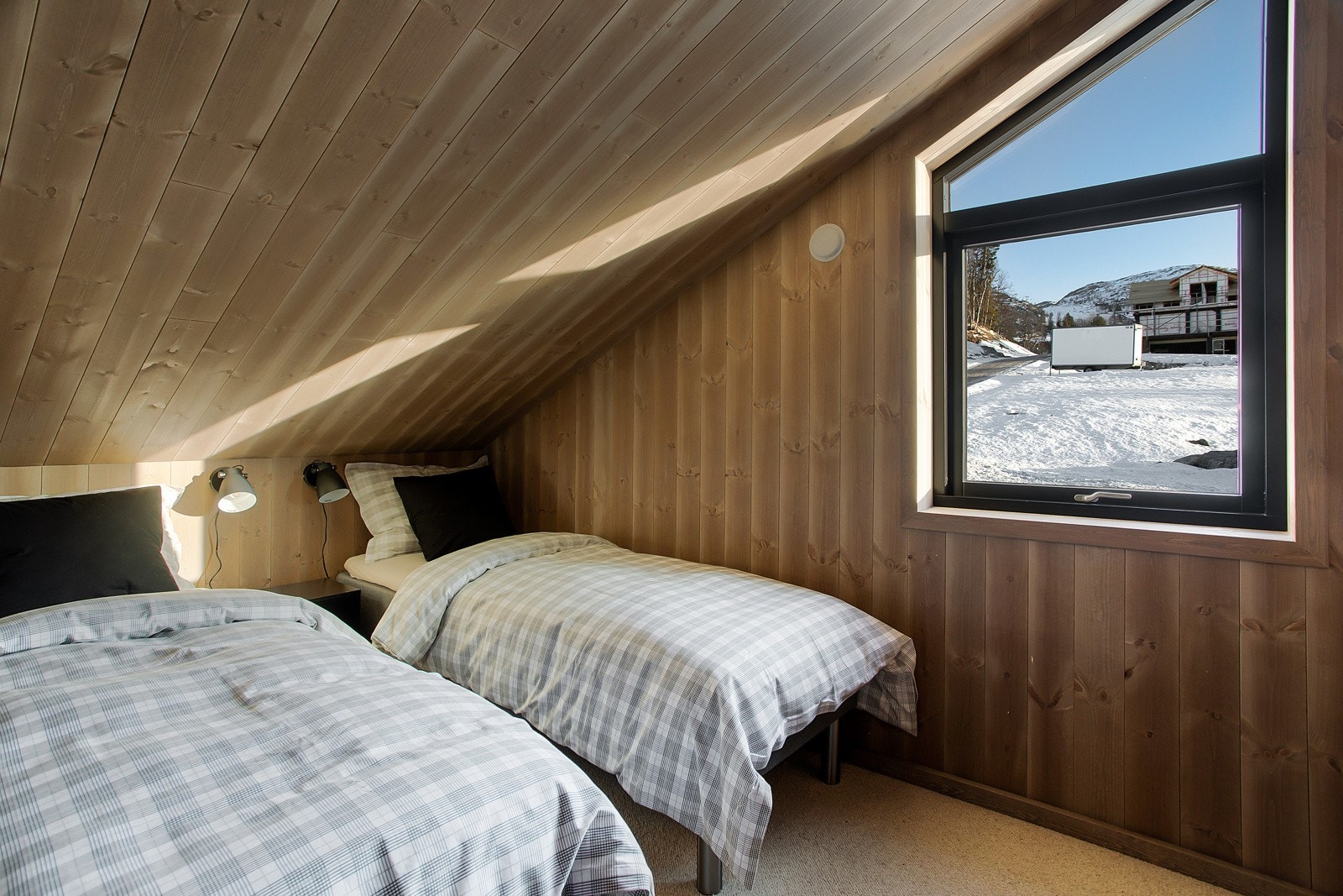 Soverom III med plass til dobbeltseng eller to enkeltsenger. Galleribilde