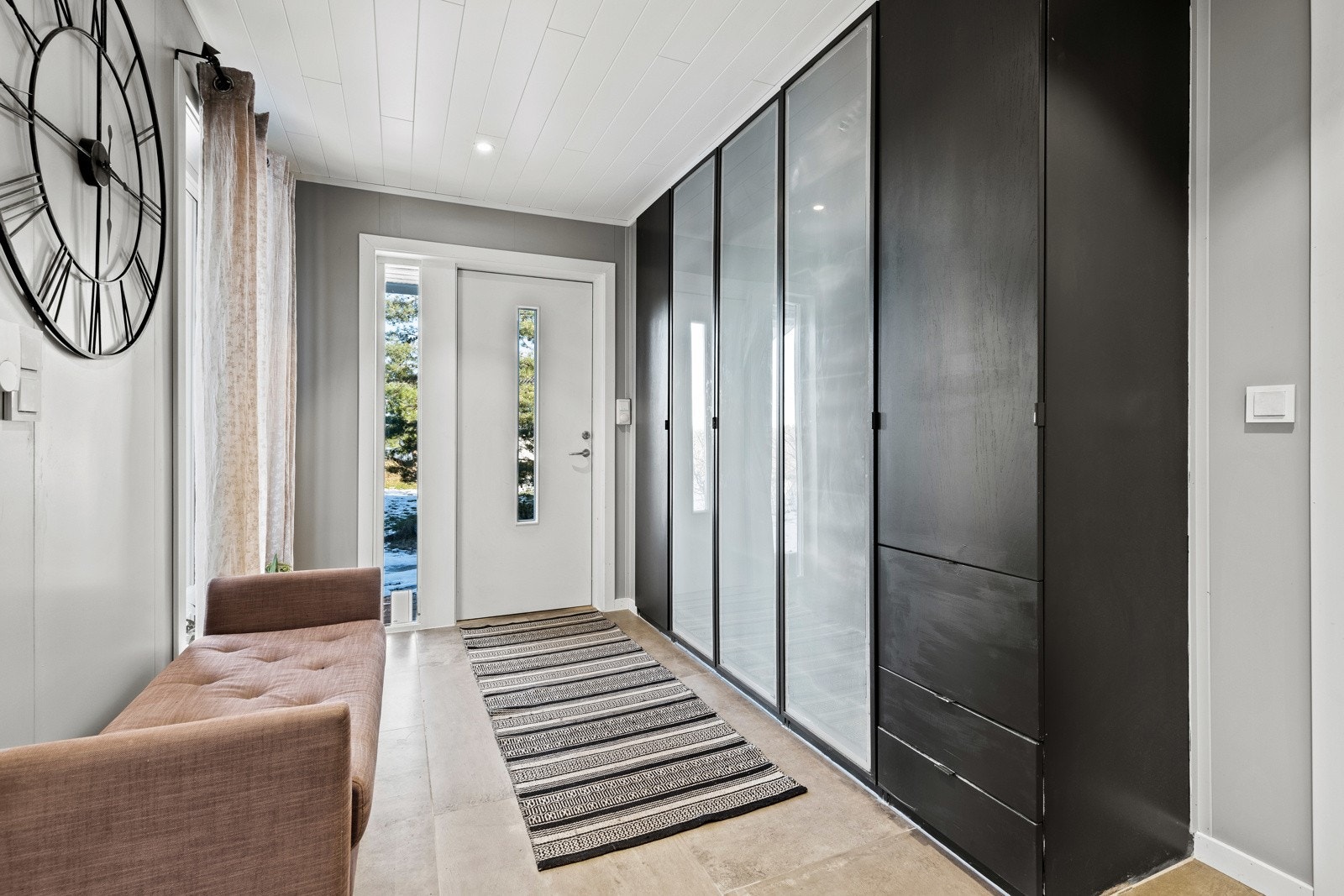 Det er vannbåren gulvvarme i hele første etasje Galleribilde