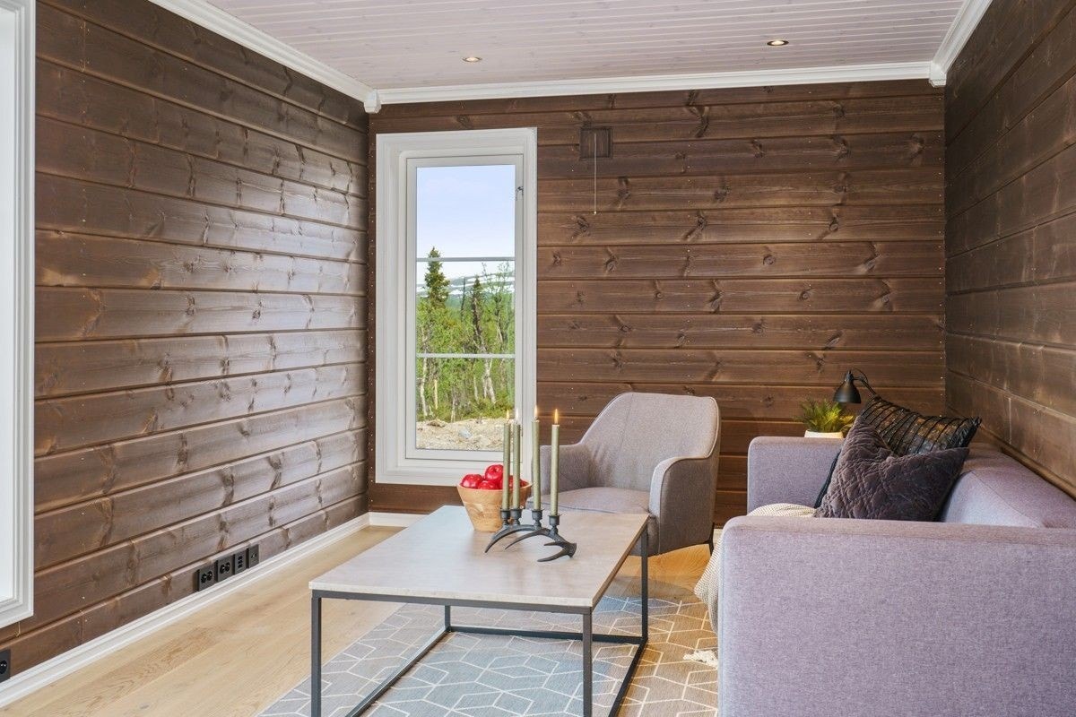 TV stue eller gjesterom Galleribilde