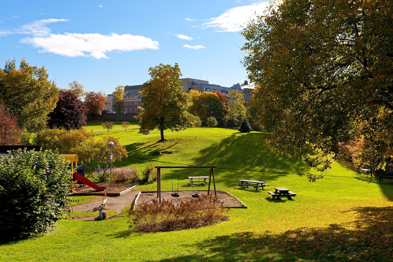 Store grøntarealer rett utenfor døren Galleribilde