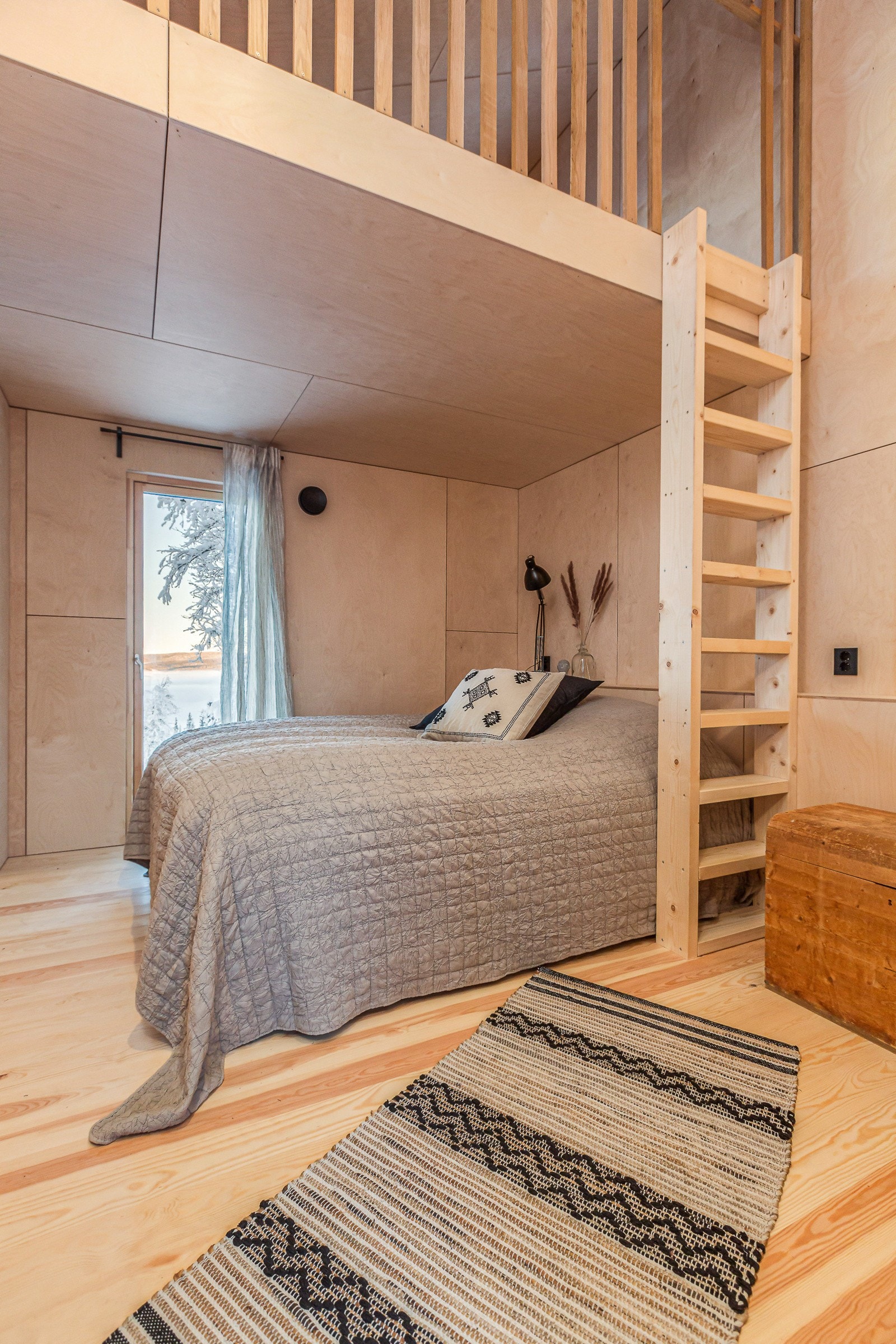 Soverom med hemsrom Galleribilde