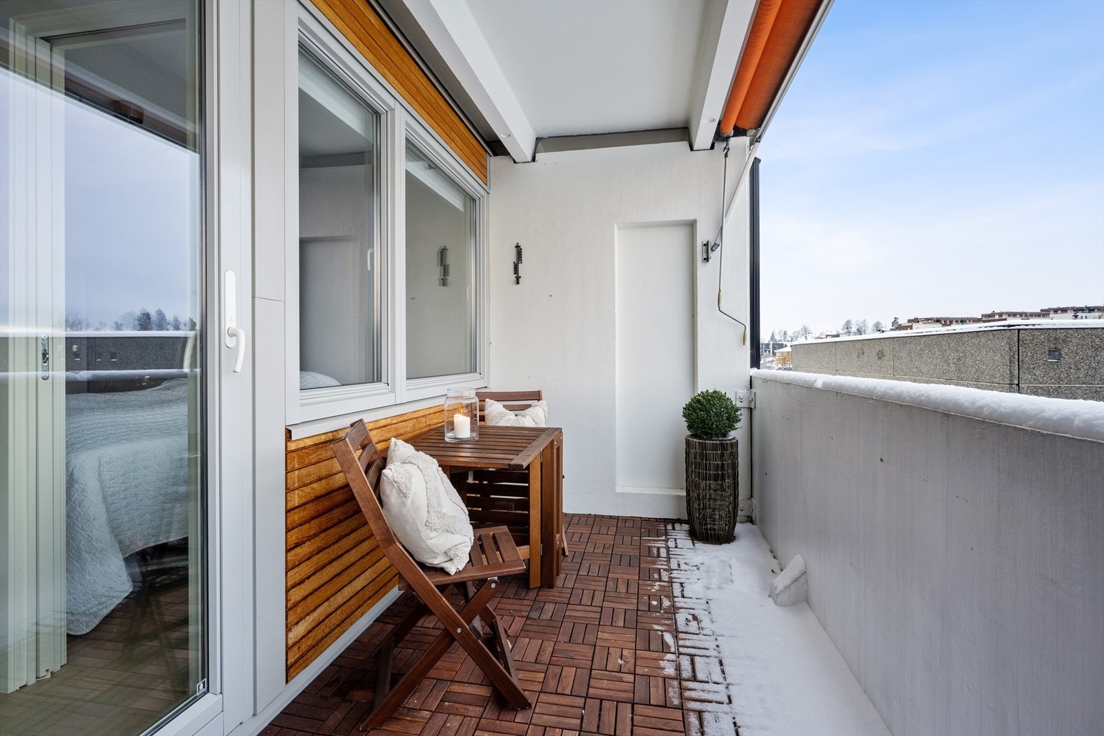 Her kan kveldssolen nytes i rolige omgivelser uten innsyn. Galleribilde