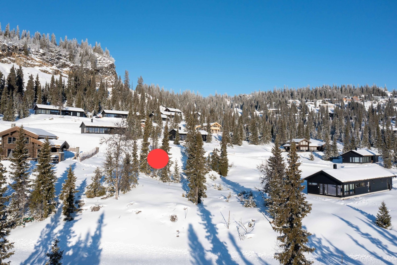 Foto fra tomt mot nord
Foto:Mono Media Galleribilde