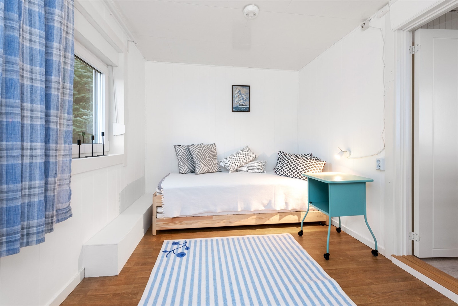 Soverom 3 med seng som kan gjøres om til dobbeltseng Galleribilde