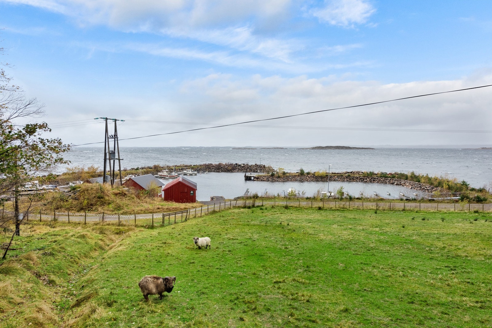 Det nærmeste naustet er på ca. 36 kvm og har båtslipp og har nylig fått ny villmarkspanel Galleribilde