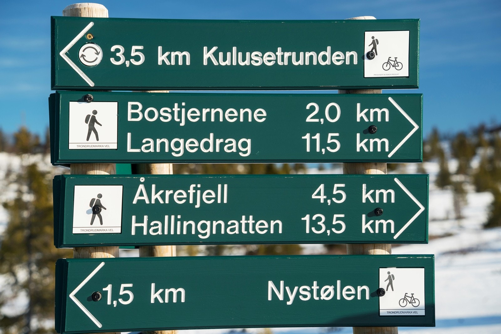 Flere runder og løypevalg i nærområdet Galleribilde