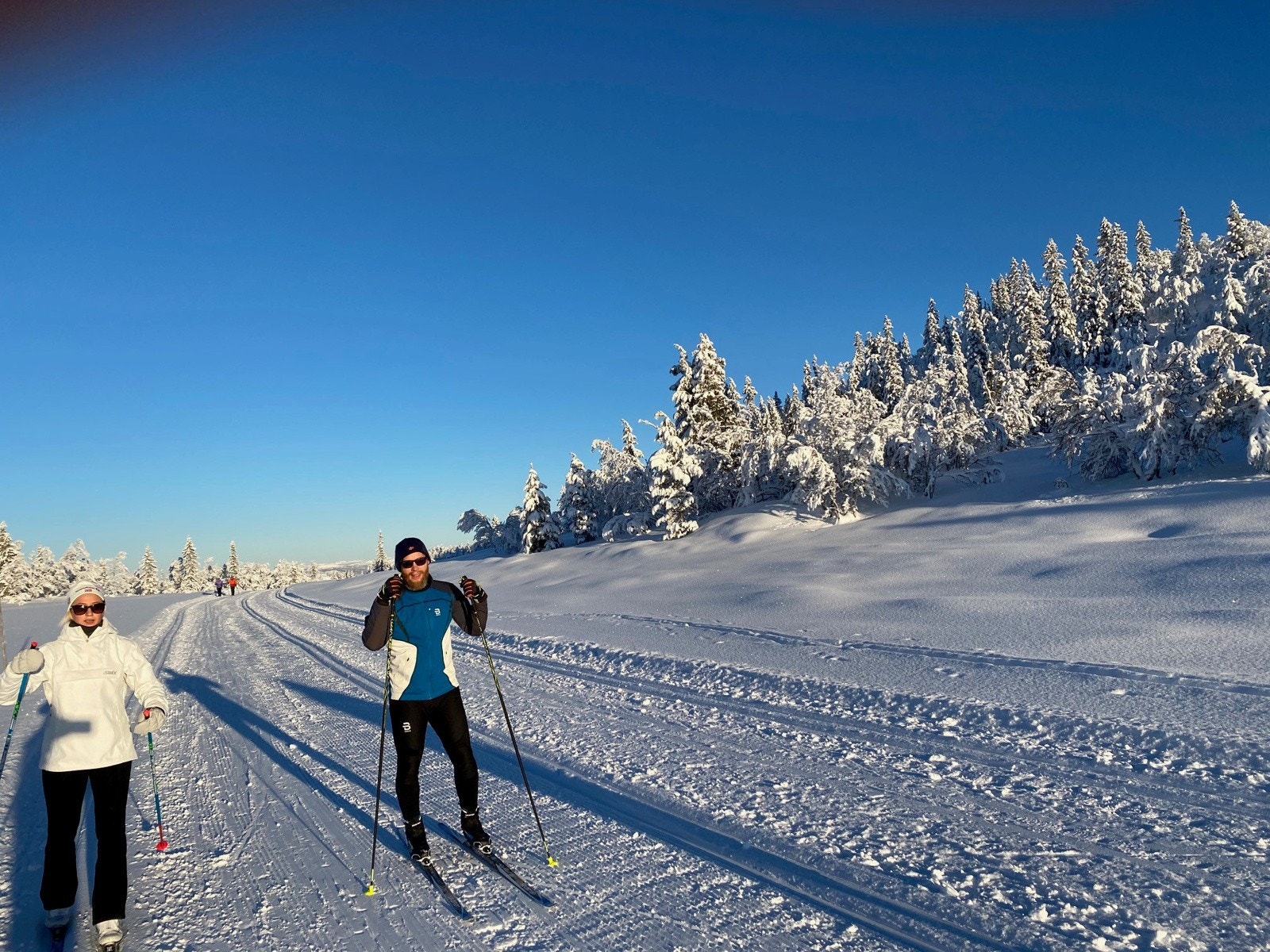 Her har du tilgang til milevis med skiløyper Galleribilde