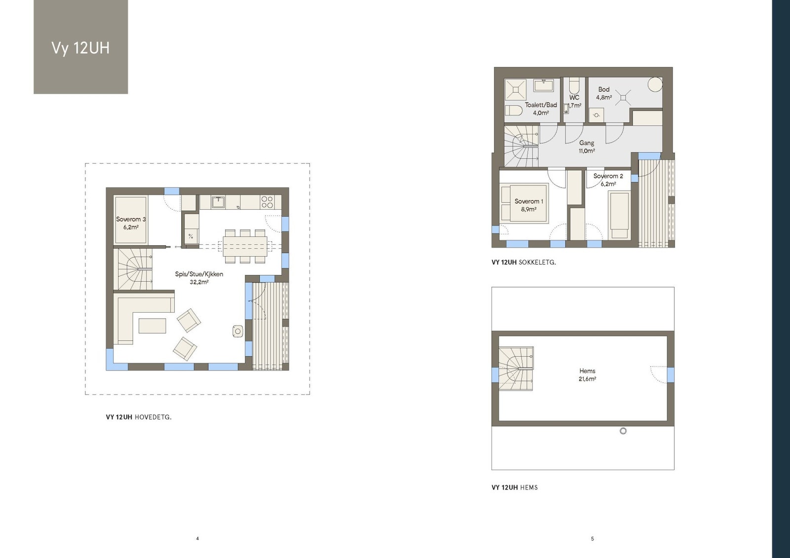 Plantegning Vy12UH Galleribilde