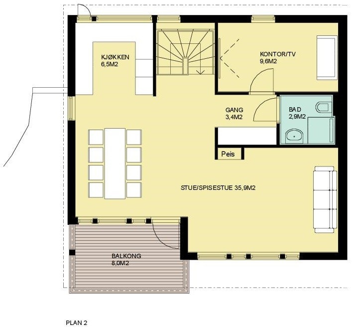 Segelstadseterlia 10, leil. 5B Plan 2 Galleribilde