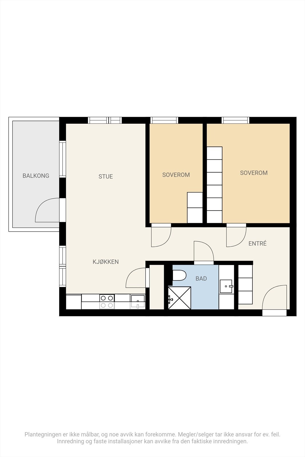 Plantegningen Galleribilde