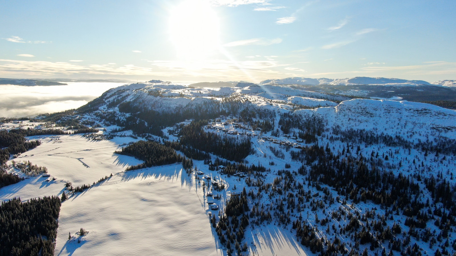 Tomtene er store og romslige selveiertomter Galleribilde