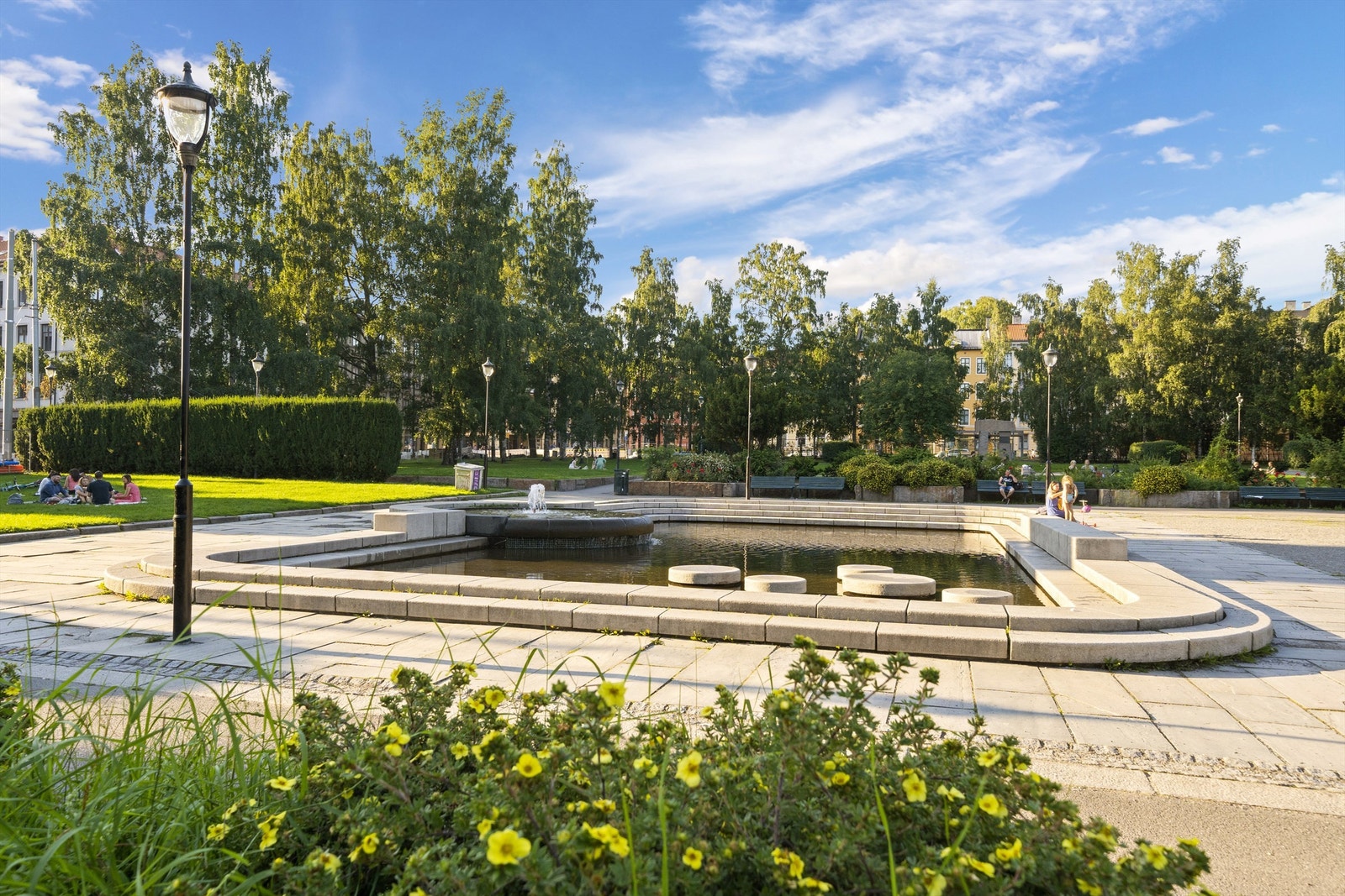 Nærområdet. Populære Birkelunden og Olaf Ryes plass er noen minutter unna. Galleribilde