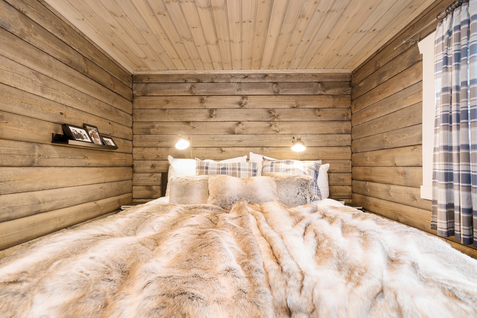 Bilde er tatt av lignende hytte som er påkostet fra standard leveranse Galleribilde