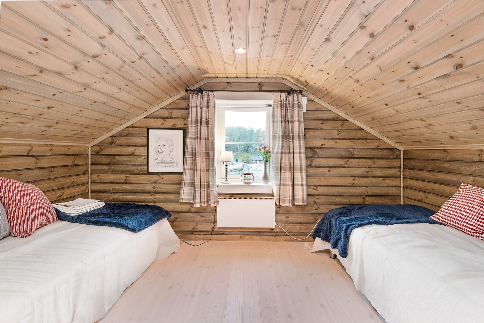 Bilde er tatt av lignende hytte som er påkostet fra standard leveranse Galleribilde