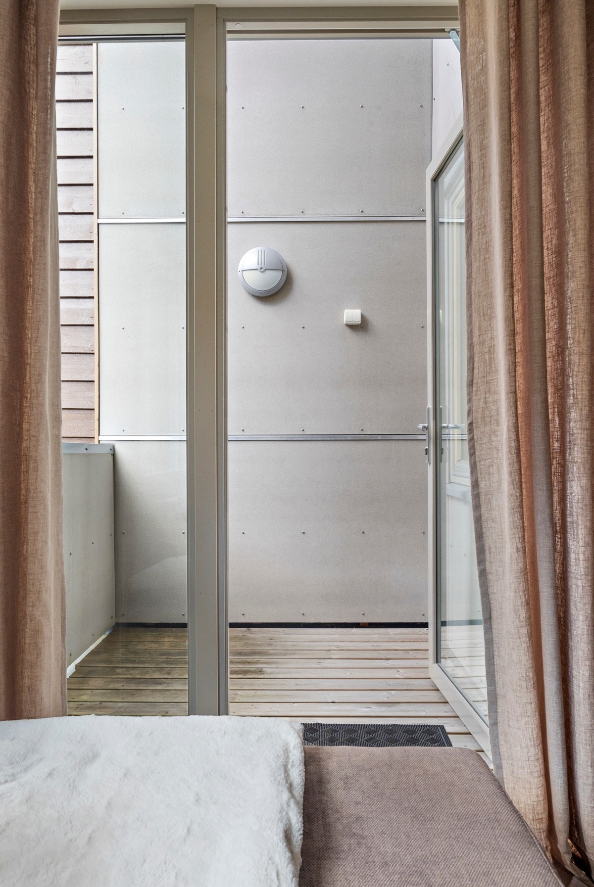 Utgang til balkong Galleribilde