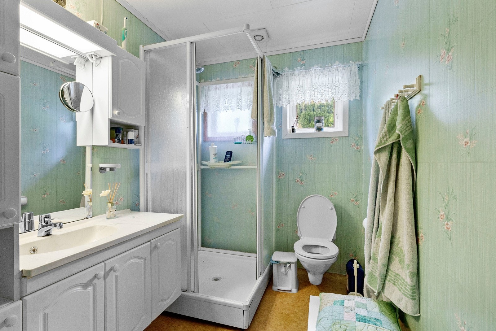 Våningshus - Bad hovedplan Galleribilde