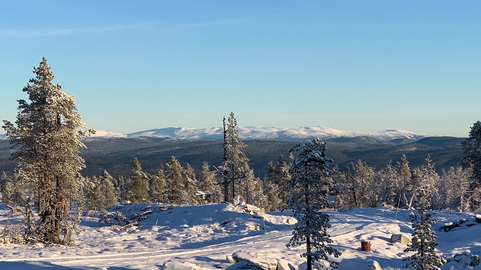 Utsikten mot Norefjell Galleribilde