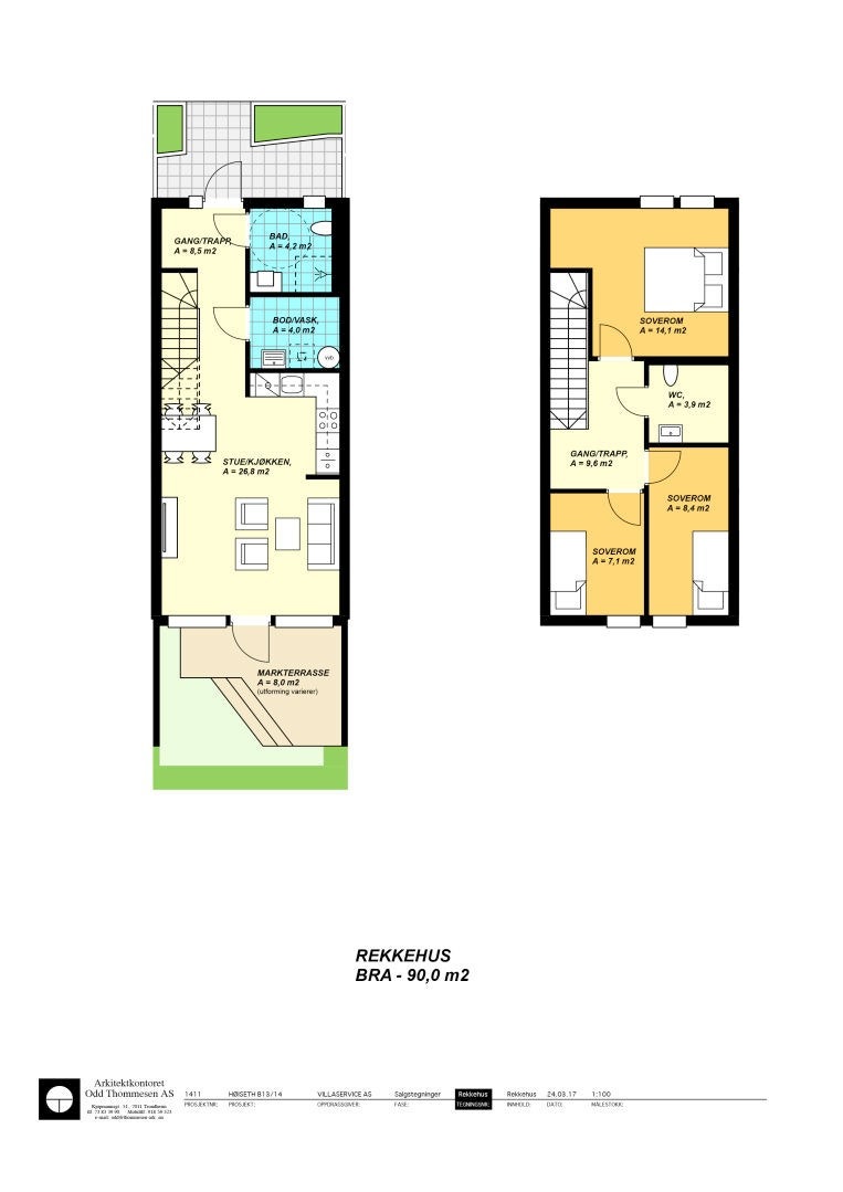 Planskisse. Galleribilde