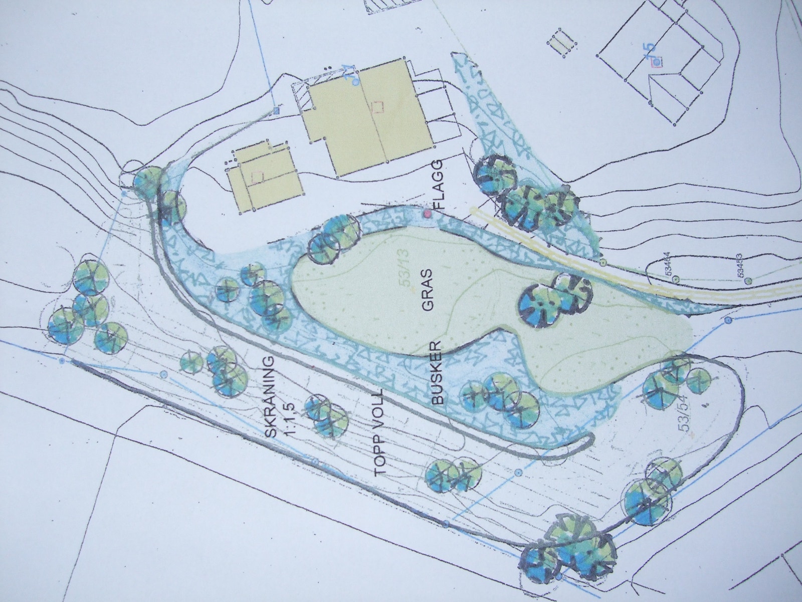 Uteområde som skal opparbeides 2022 Galleribilde