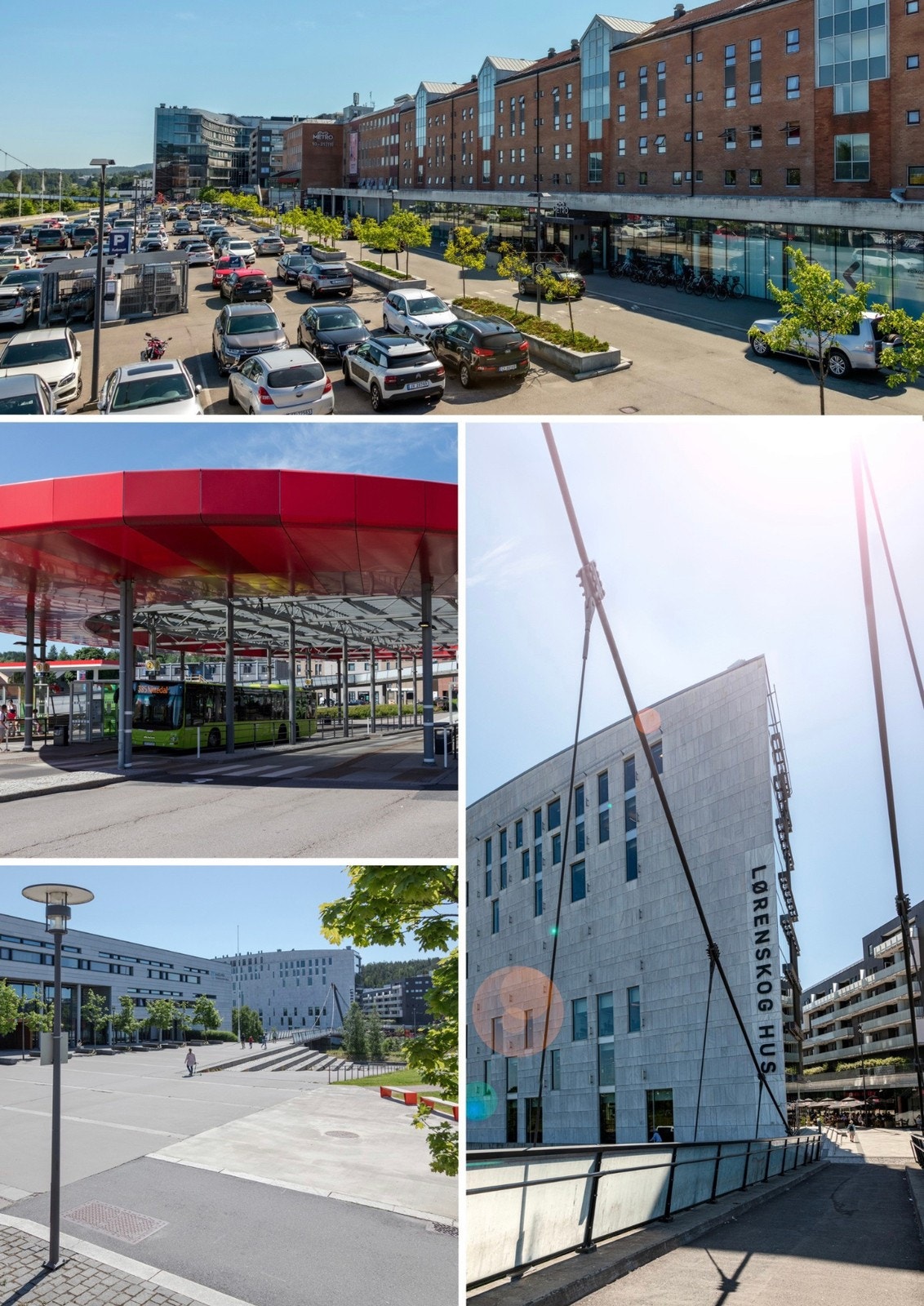 Metro Senter, Lørenskog bussterminal og Lørenskog Hus Galleribilde